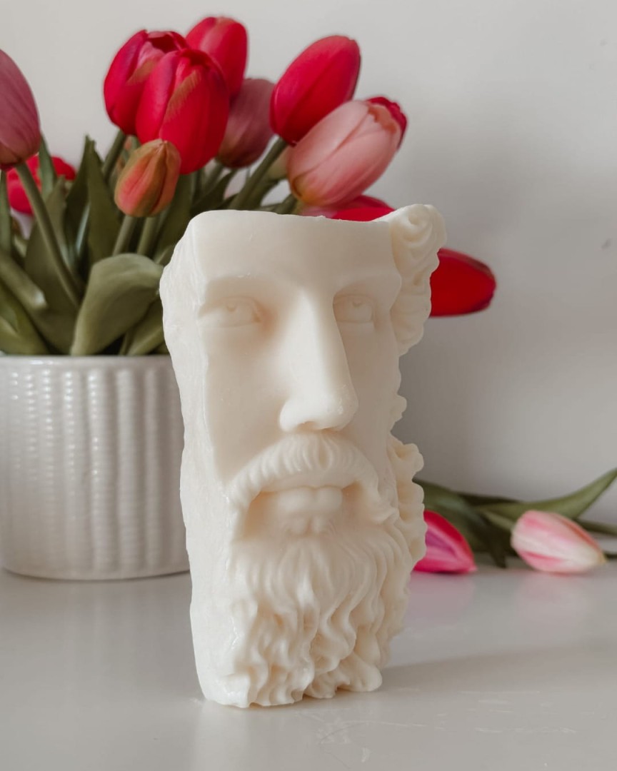 dekoracyjna świeca z wosku sojowego Zeus Candy Candles
